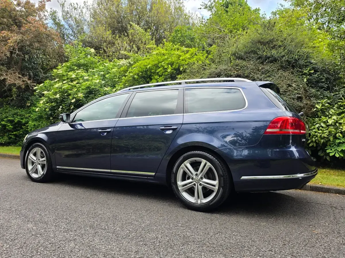 Used VW Passat R-line 2015 Blue Estate