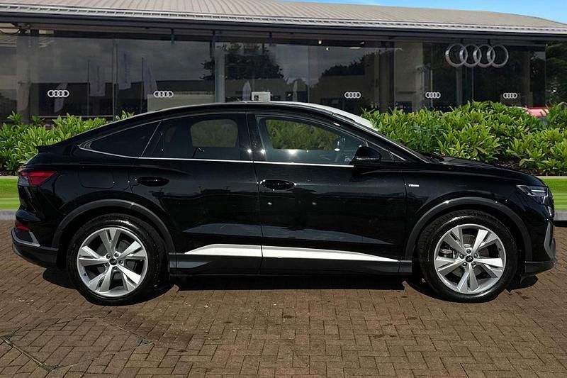Used Audi Q4 Sportback e-tron S-Line 125 kW (170 HP) 2025 Black SUV