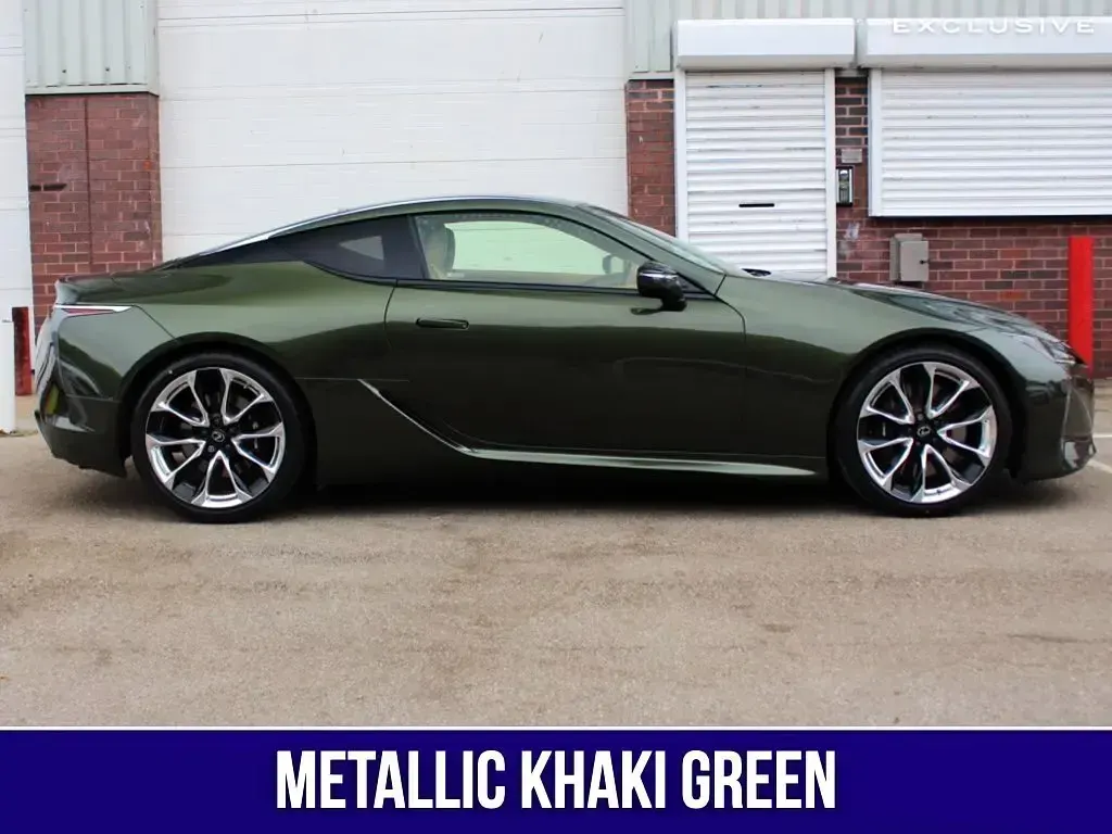 Used Lexus LC 500 Sport Line 464 HP (341 kW) 2022 Green Coupe