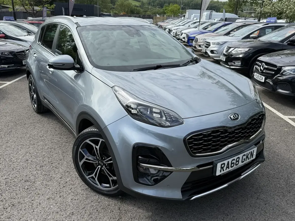 Usado Kia Sportage GT-Line 136 HP (100 kW) 2019 Prateado SUV