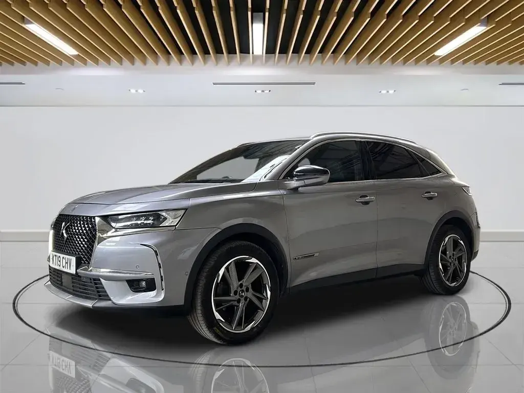 Used DS Automobiles DS7 Crossback Prestige 225 HP (165 kW) 2019 Grey SUV