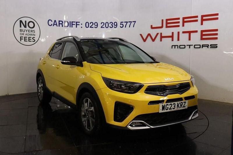 Yellow Used 2023 Kia Stonic GT-Line S SUV | £16,988 (Fair price) - Image 1/4