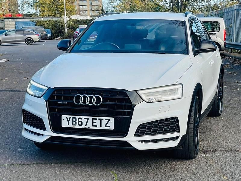 Used Audi Q3 Black Edition 2017 White SUV
