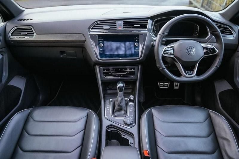 Used VW Tiguan R-line 200 HP (147 kW) 2021 Blue SUV