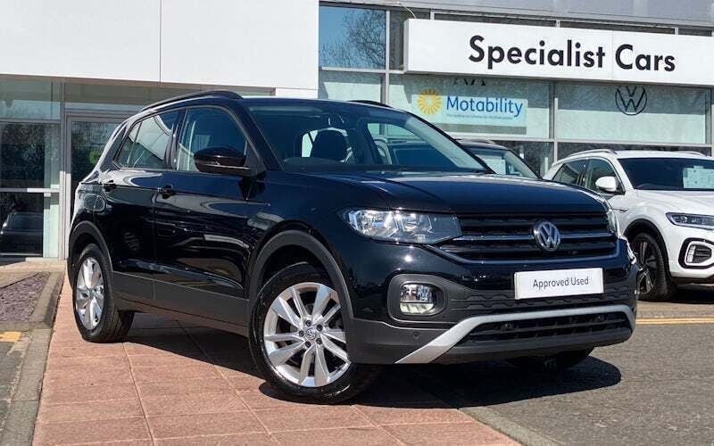 Black Used 2020 VW T-Cross SE SUV | £14,795 (Good price) - Image 1/4