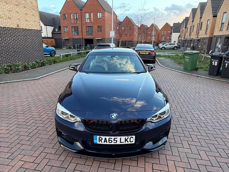 Used BMW 430 Cabriolet M Sport 2015 Blue Cabriolet