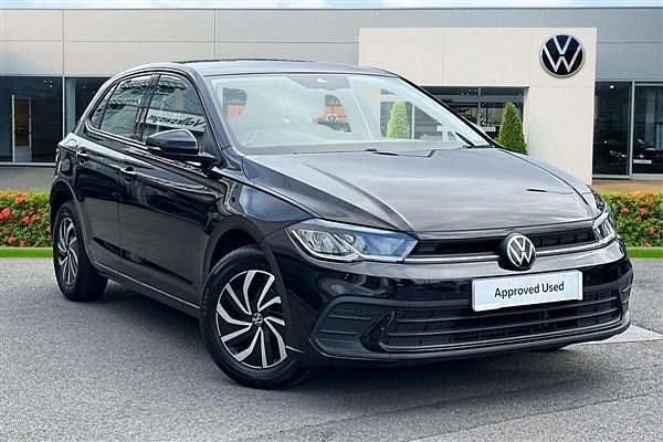 Black Used 2023 VW Polo Life Hatchback | £16,499 (Fair price) - Image 1/4