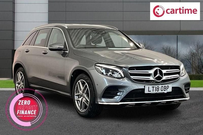 Grey Used 2018 Mercedes GLC220 AMG line SUV | £16,990 (Good price) - Image 1/4