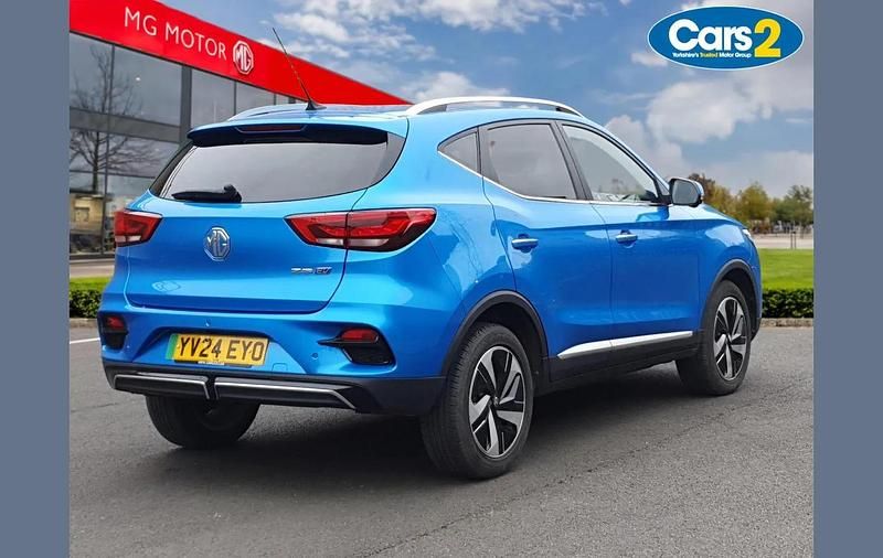Used MG ZS Trophy Connect 130 kW (177 HP) 2024 Blue SUV