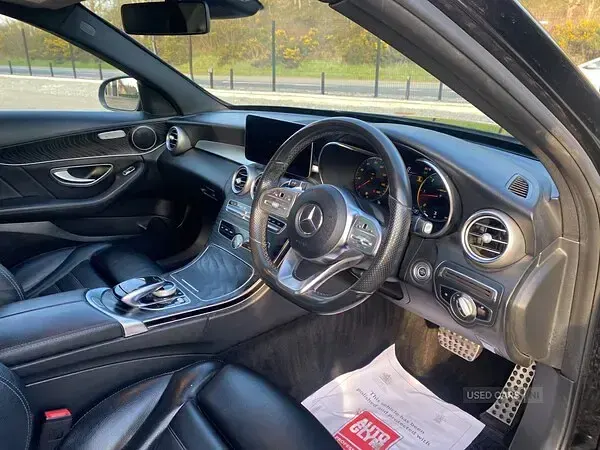 Used Mercedes C300 AMG line 2020 Black Sedan