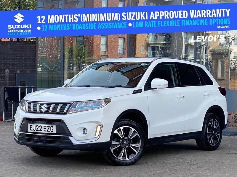 White Used 2022 Suzuki Vitara SZ5 SUV | £16,690 (Fair price) - Image 1/4