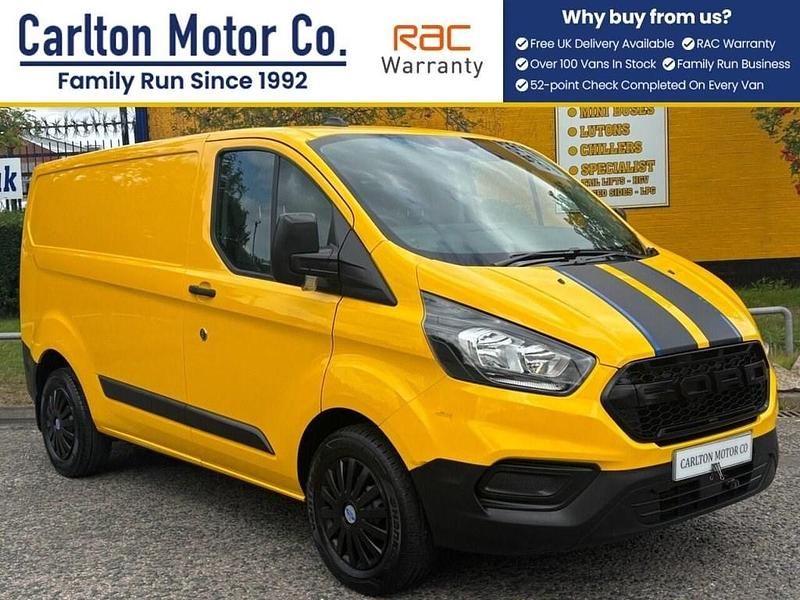 Yellow Used 2021 Ford Transit Custom Van | £8,950 (Fair price) - Image 1/2