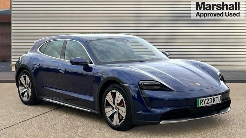 Used Porsche Taycan Cross Turismo 419 kW (571 HP) 2023 Blue Sedan