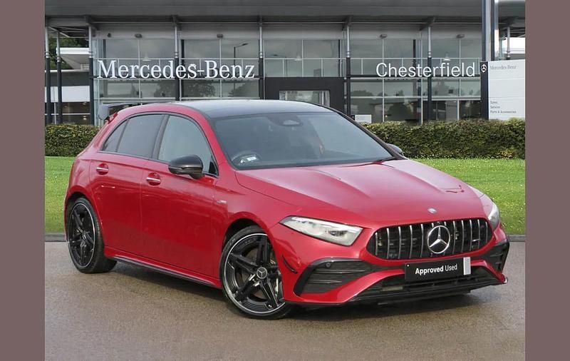 Used Mercedes A35 AMG Premium Plus 301 HP (221 kW) 2024 Red Hatchback