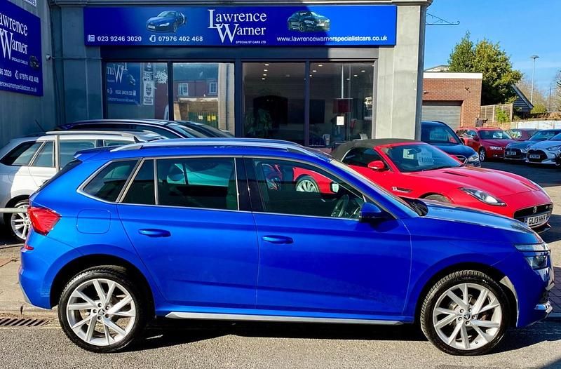 Blue Used 2022 Skoda Kamiq SE L Executive SUV | £15,975 (Fair price) - Image 1/4