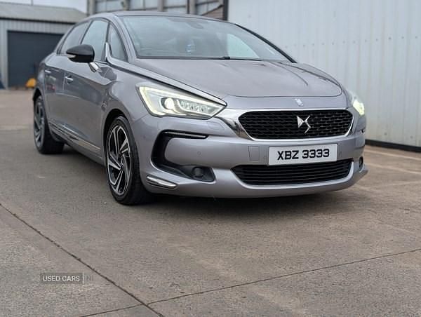 Used DS Automobiles DS5 Prestige 180 HP (132 kW) 2017 Grey Hatchback
