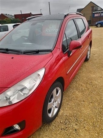 Red Used 2010 Peugeot 207 Sport Estate | £1,495 (Fair price) - Image 1/1