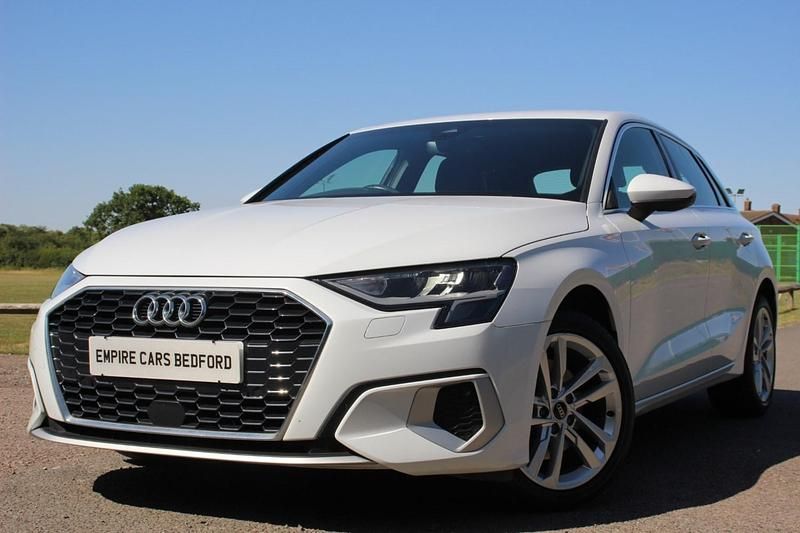 Used Audi A3 Sport 110 HP (80 kW) 2021 White Hatchback