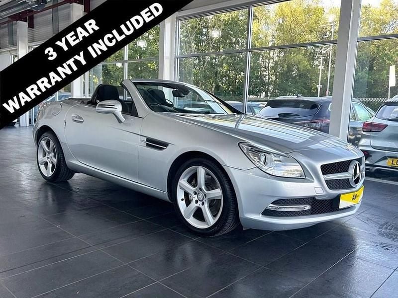 Silver Used 2014 Mercedes SLK250 Cabriolet | £8,995 (Fair price) - Image 1/2