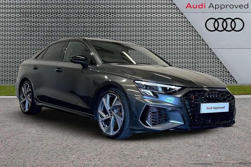 Grey Used 2024 Audi S3 Black Edition Sedan | £37,495 (A bit pricey) - Image 1/3