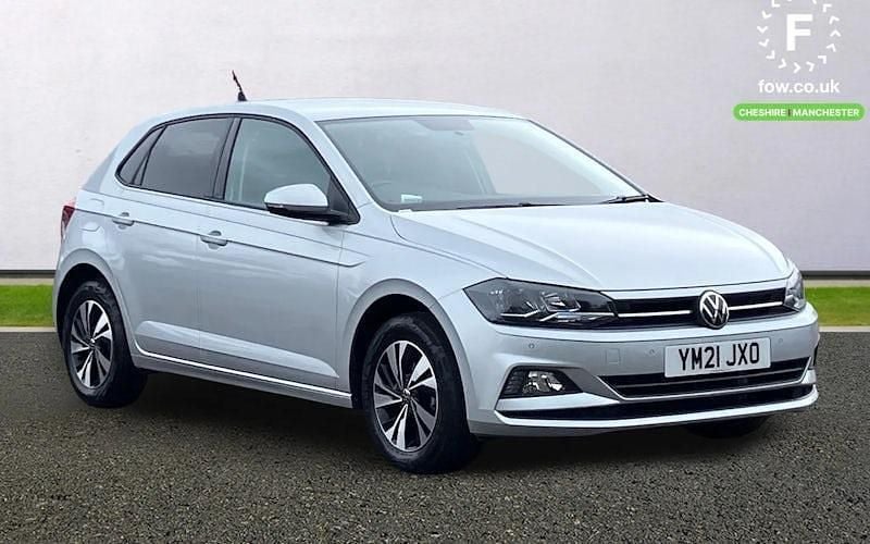 Used VW Polo Match 95 HP (69 kW) 2021 Silver Hatchback