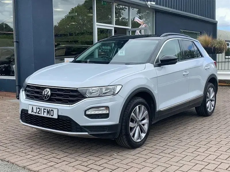 Begagnad VW T-Roc Design 150 HK (110 kW) 2021 Silver SUV