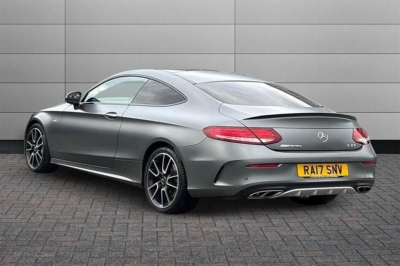 Used Mercedes C43 AMG Premium Plus 367 HP (269 kW) 2017 Grey Coupe