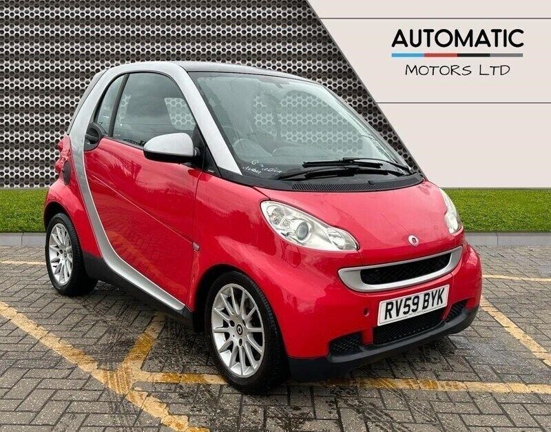 Red Used 2009 Smart ForTwo Coupé Passion Coupe | £1,990 (Good price) - Image 1/4