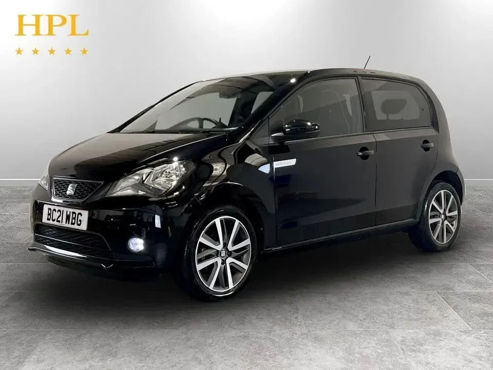 Used Seat Mii Electric 61 kW (83 HP) 2021 Black Hatchback