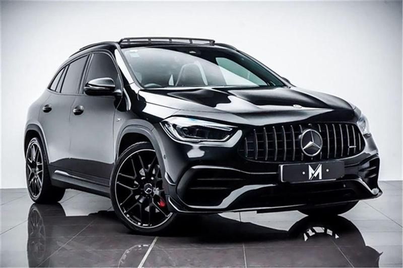 Black Used 2022 Mercedes GLA45 AMG AMG SUV | £42,995 (Fair price) - Image 1/4
