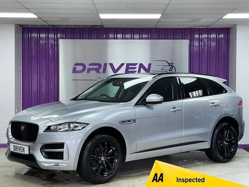 Used Jaguar F-Pace R-Sport 180 HP (132 kW) 2019 Silver SUV