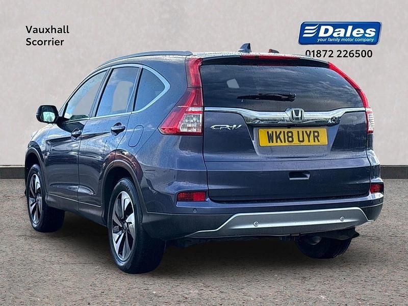 Used Honda CR-V EX 2018 Blue SUV