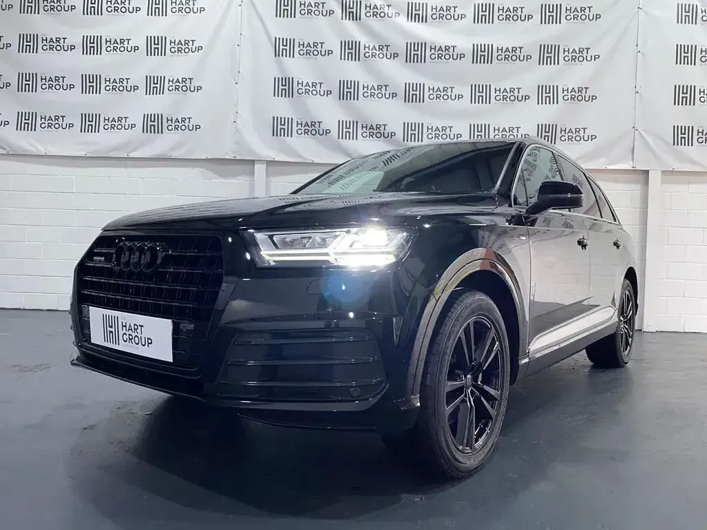 Used Audi Q7 S-Line 218 HP (160 kW) 2018 Black SUV