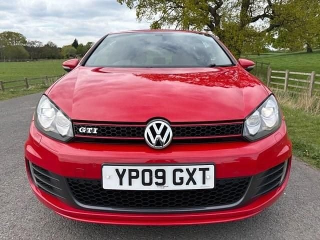 Used VW Golf VI GTI 210 HP (154 kW) 2009 Red Hatchback