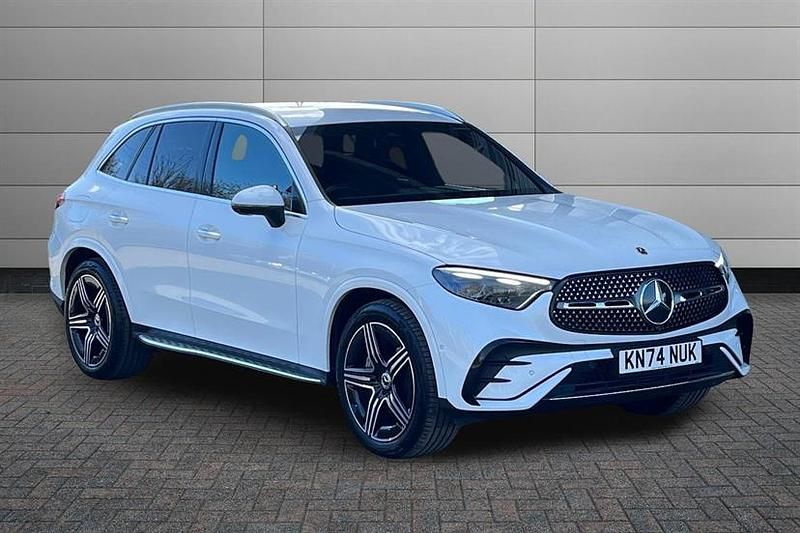 Used Mercedes GLC300 AMG Line Premium 269 HP (197 kW) 2024 Opalite white bright Estate