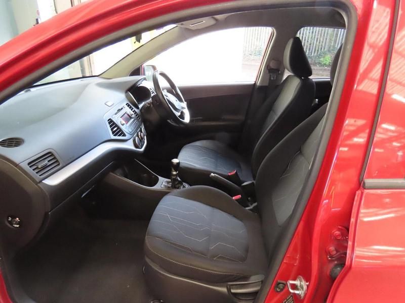 Used Kia Picanto 66 HP (48 kW) 2016 Red Hatchback