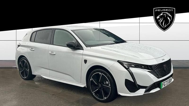 White Used 2023 Peugeot e-308 GTi Hatchback | £24,990 (A bit pricey) - Image 1/3