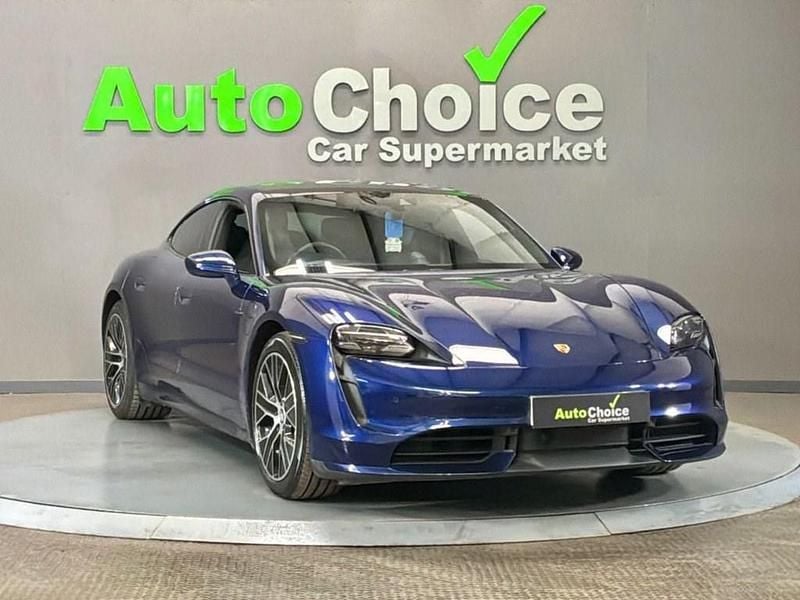 Used Porsche Taycan Performance Package 11 kW (15 HP) 2022 Blue Sedan