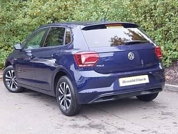 Used VW Polo United 80 HP (58 kW) 2020 Blue Hatchback