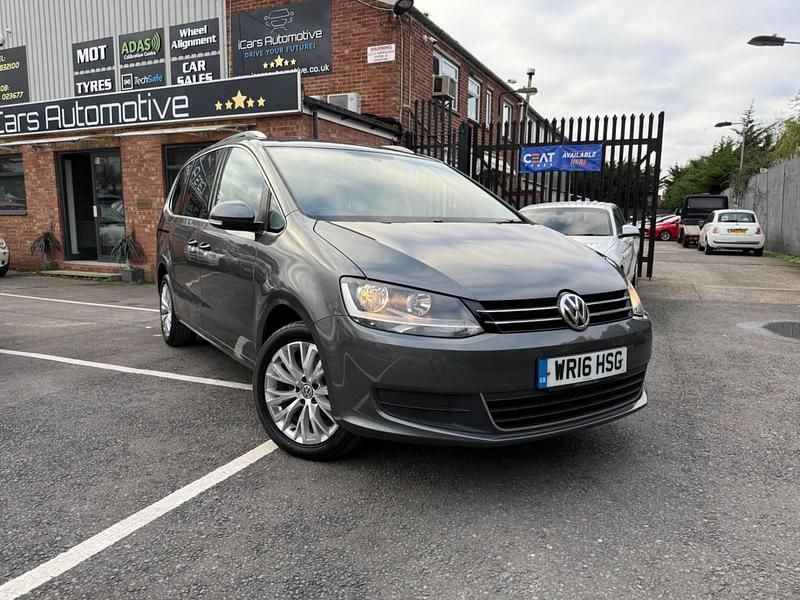 Grey Used 2016 VW Sharan SE MPV | £11,250 (Fair price) - Image 1/4