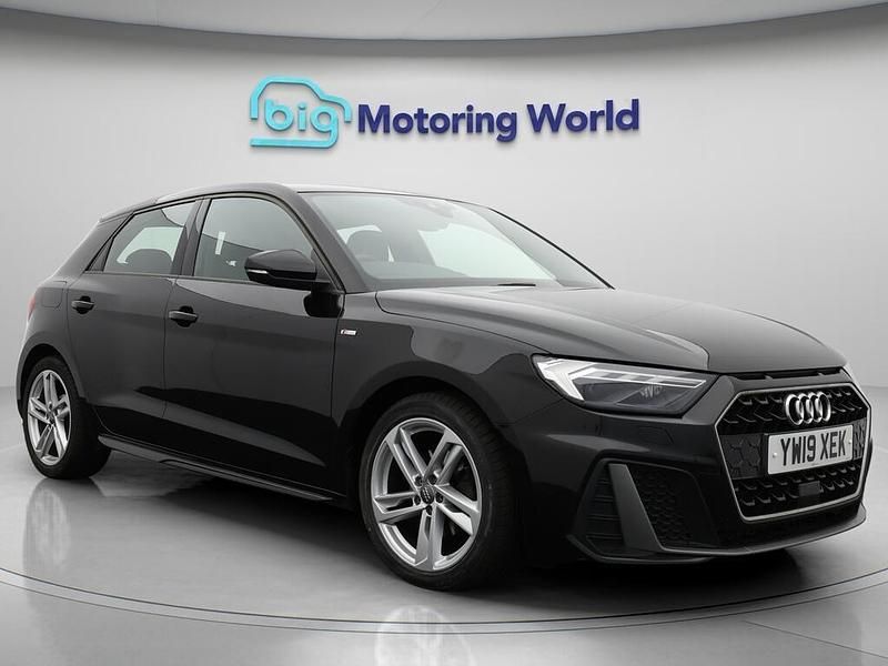 Black Used 2019 Audi A1 Sportback S-Line Hatchback | £12,800 (Fair price) - Image 1/4