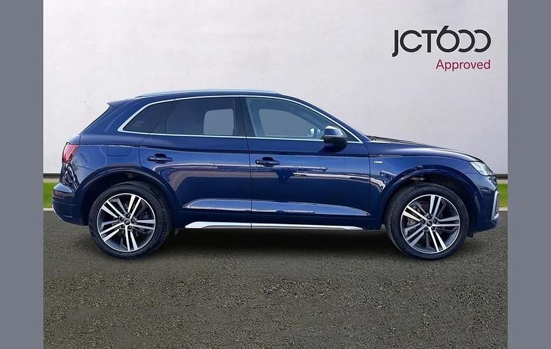 Used Audi Q5 S-Line 200 HP (147 kW) 2022 Blue SUV