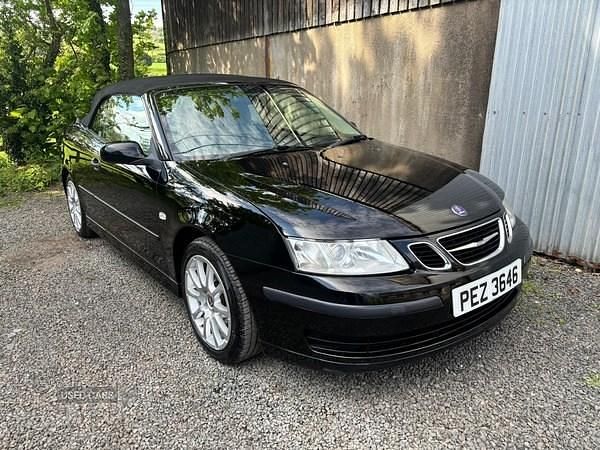 Used Saab 9-3 Cabriolet Linear 2007 Black Cabriolet