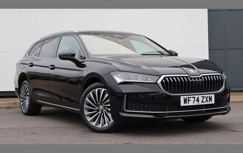 Black Used 2024 Skoda Superb Estate | £37,995 - Image 1/4