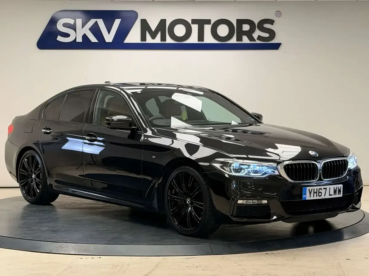 Used BMW 530 M Sport 249 HP (183 kW) 2017 Black Sedan