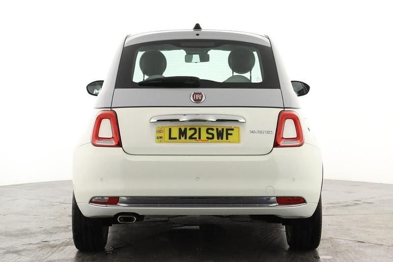 Grey Used 2021 Fiat 500 Dolcevita Hatchback | £9,399 (Fair price) - Image 1/3