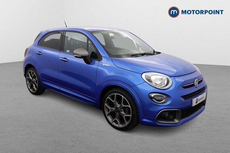 Blue Used 2021 Fiat 500X Sport SUV | £12,299 (Fair price) - Image 1/4