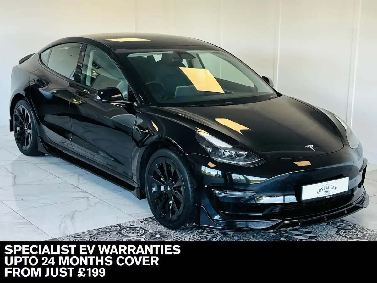 Used Tesla Model 3 Long Range RWD 366 kW (498 HP) 2022 Black Sedan