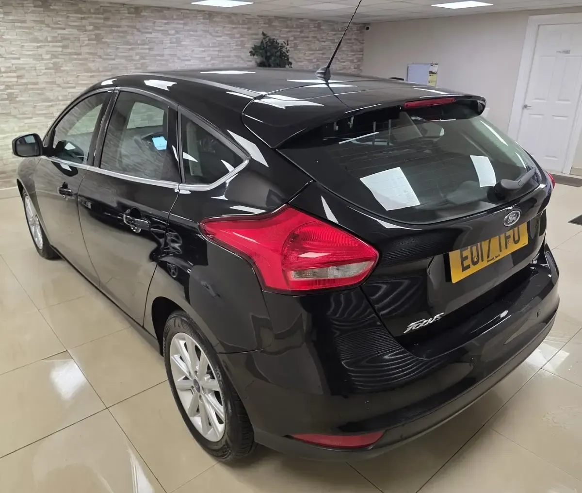 Used Ford Focus Titanium 2017 Black Hatchback