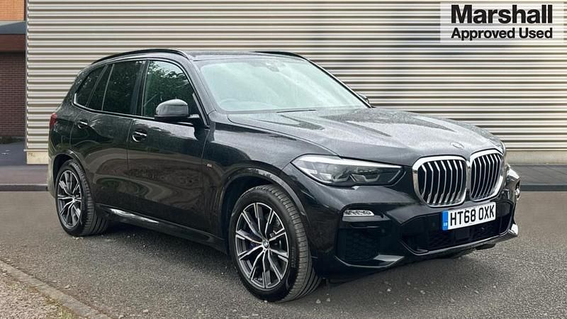 Black Used 2019 BMW X5 M Sport SUV | £33,634 (Super price) - Image 1/4